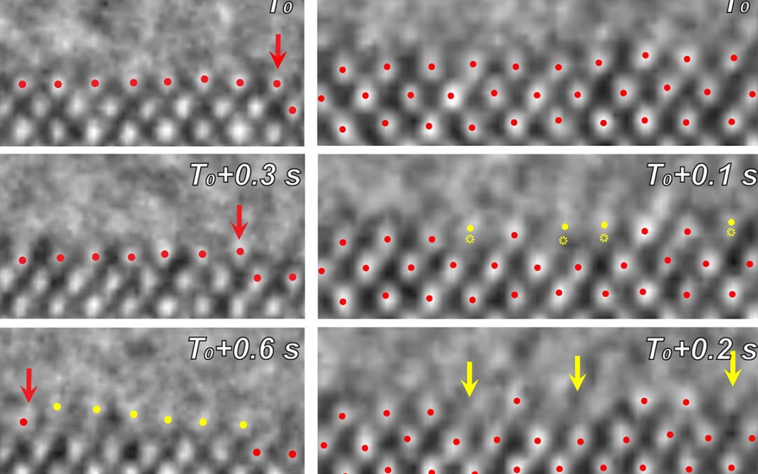 June 20, 2024 | Atomic view of a chemical catalyst during electrically charged reaction is a scientific first